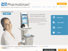 Tablet Screenshot of pharma-smart.com